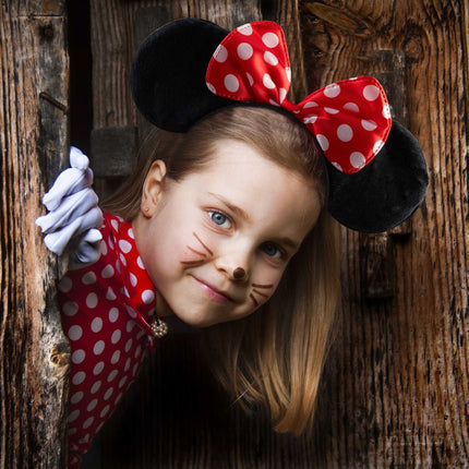 Headband Mouse with ears and bow