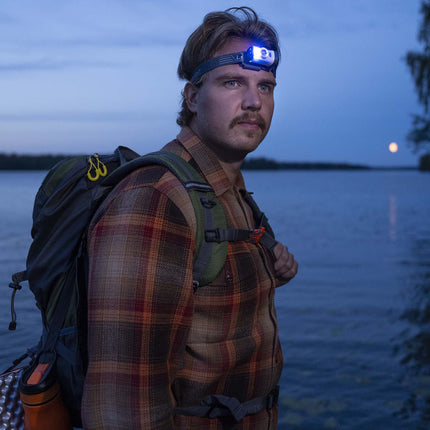Headlamp with Motion Sensor, Rechargeable, 100 lm, IPX4
