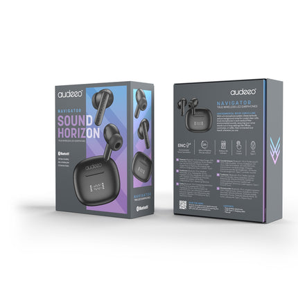 Headphones In-Ear TWS ENC LED Navigator Black