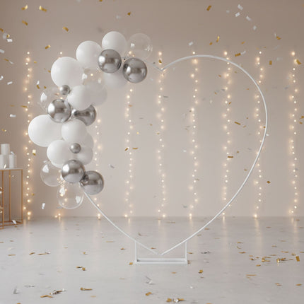 Heart Balloon Arch Frame – Interlocking, Indoor Outdoor