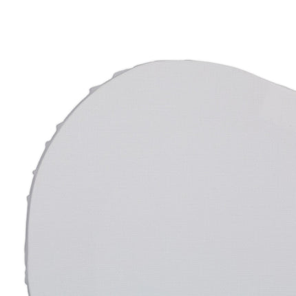 Heart in canvas, set of 6