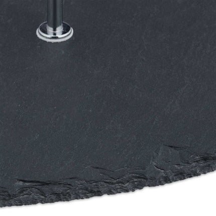 Heart-shaped slate plate
