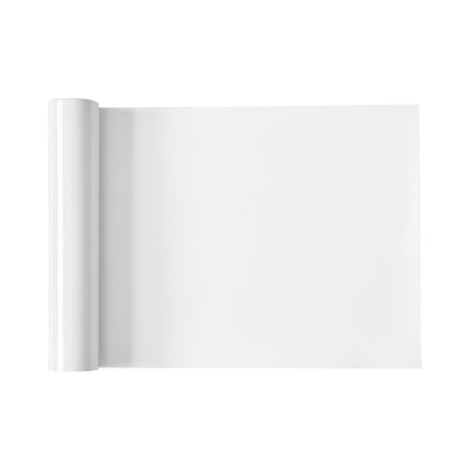 Heat Transfer Vinyl Roll, Glossy White, 12 in x 25 ft