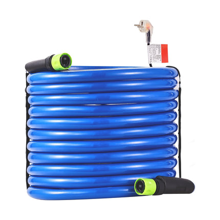 Heated Water Hose 100 ft, 5/8 in ID, -45F, Quick-Connect