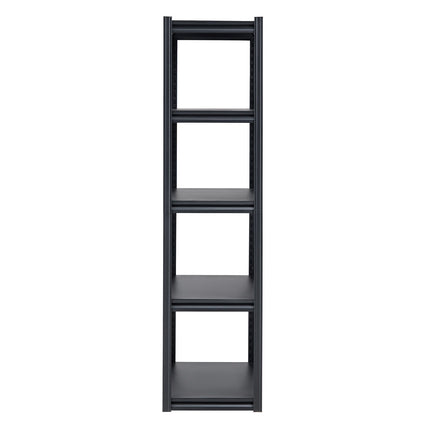 Heavy Duty 5-Tier Metal Shelving, 2000 lb, Black