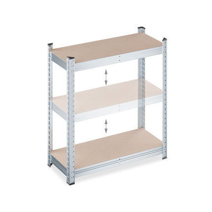 Heavy Duty 5-Tier Shelving Unit, 150x70x30 cm