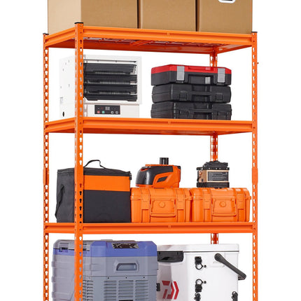 Heavy Duty Garage Shelving, 4-Tier 2400 lb, 20x40x60