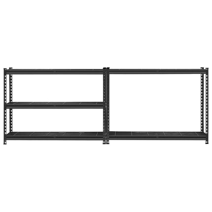 Heavy Duty Garage Shelving, 5-Tier 2500 Lb, Black