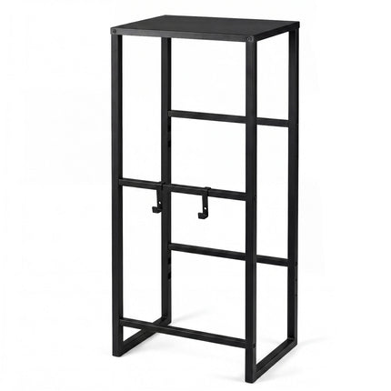 Heavy-Duty Metal Beer Storage Rack, 3-Tier, Adjustable Shelves