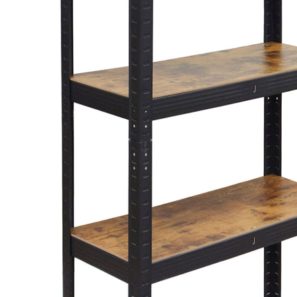 Heavy-Duty Metal Shelving Unit, 500kg Capacity