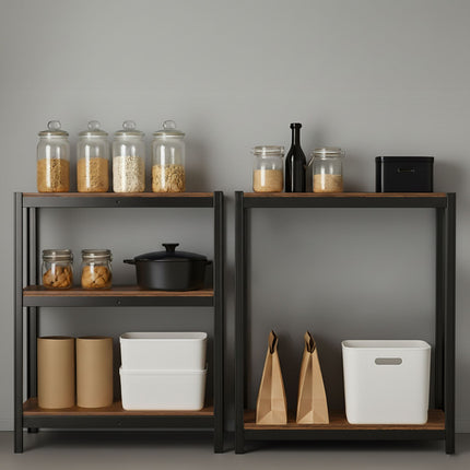 Heavy-Duty Metal Storage Shelf, 875 kg Capacity, 5 Shelves