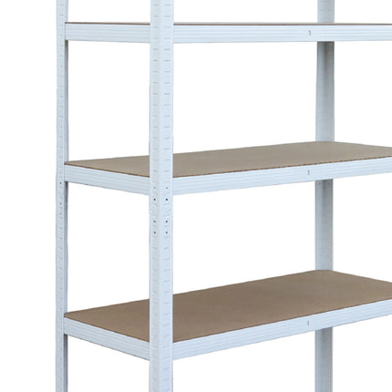 Heavy-Duty Steel Storage Rack, 5 Adjustable Shelves