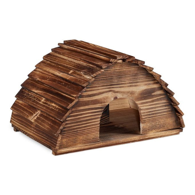 Hedgehog house with floor