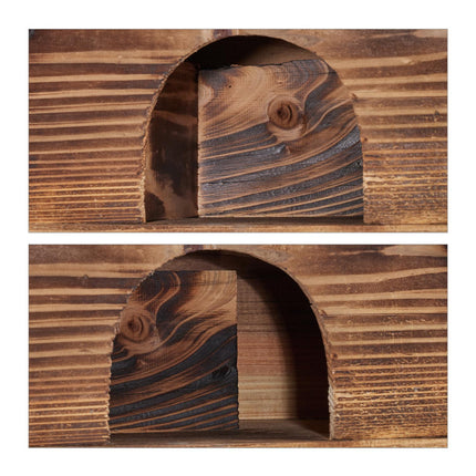 Hedgehog house with floor
