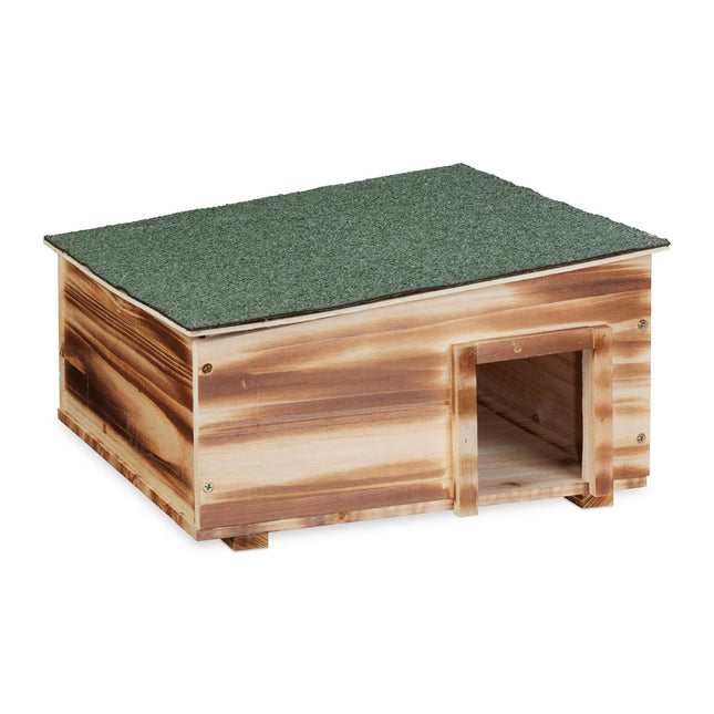 Hedgehog house with floor