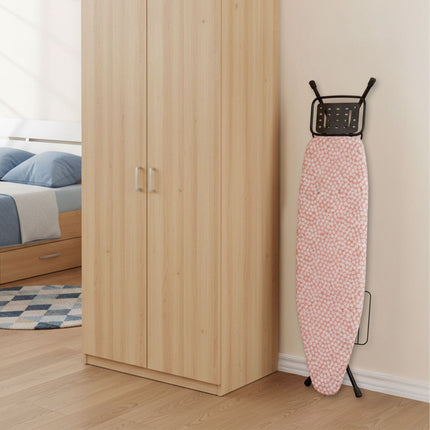 Height-Adjustable Ironing Board with Iron Rest, 110x33 cm