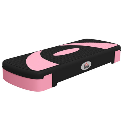 Height adjustable Aerobic Stepper, 3 levels, 150 kg Capacity