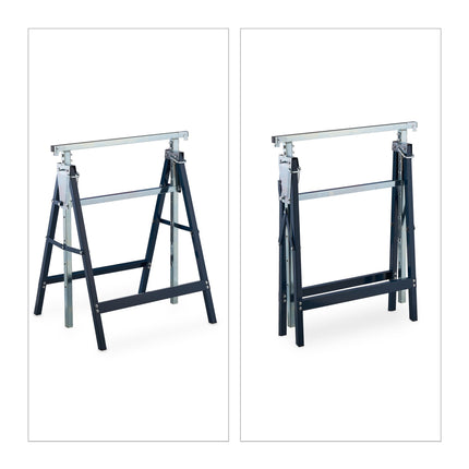 Height-adjustable brackets, 2 pcs