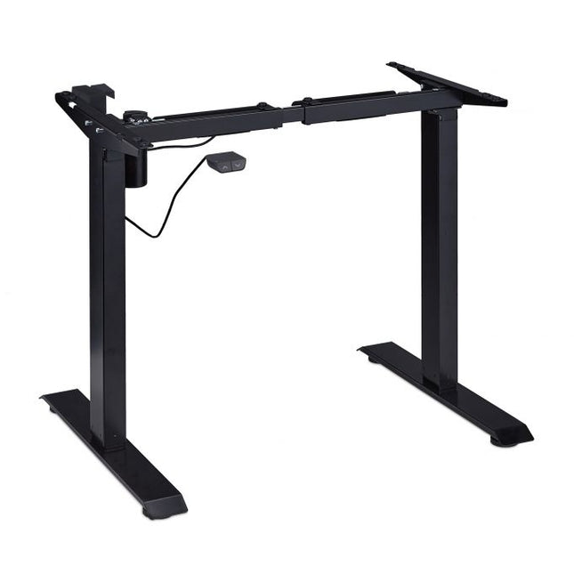 Height adjustable table frame