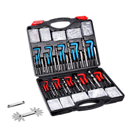 Helicoil Thread Repair Kit, 338-Piece SAE and Metric Set