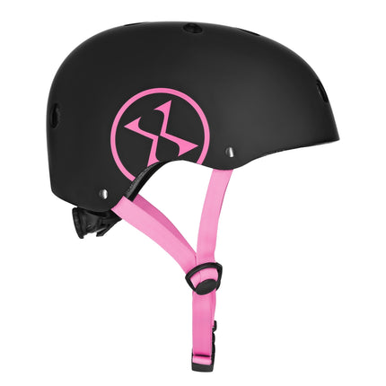 Helmet Black-Pink, Size L (58-61cm)