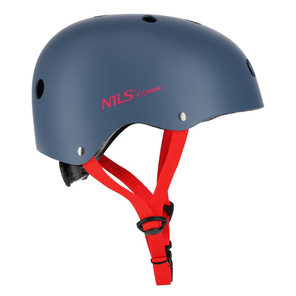 Helmet Gray-Red XS (48-52cm)