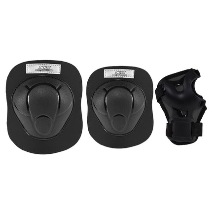 Helmet and Pads Set, Size S, Black
