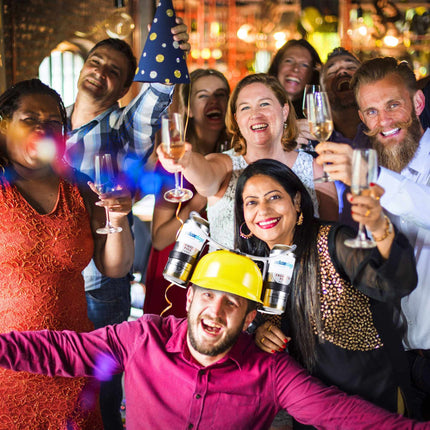 Helmet for drinking at parties