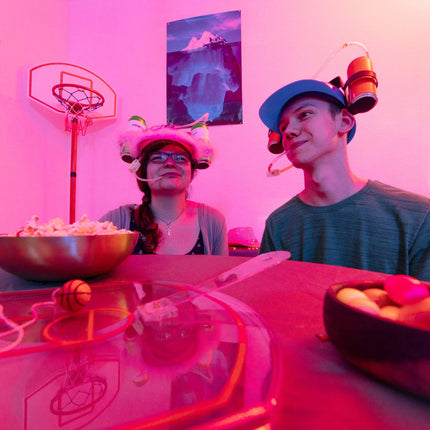 Helmet for drinking at parties
