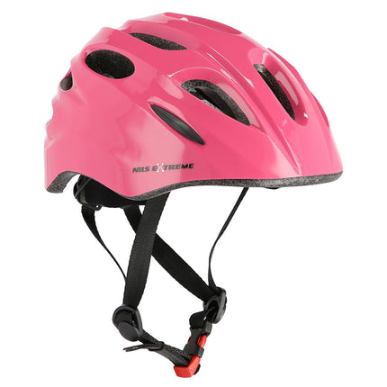 Helmet with Protectors Set, Pink, Size XS