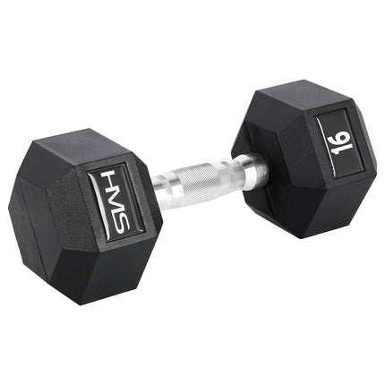 Hex Dumbbell 16 kg – Durable, Anti-Roll Design