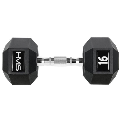 Hex Dumbbell 16 kg – Durable, Anti-Roll Design