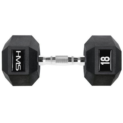 Hex Dumbbell 18 kg – Durable Gym Equipment