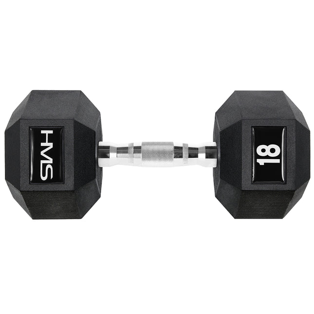 Hex Dumbbell 18 kg – Durable Gym Equipment