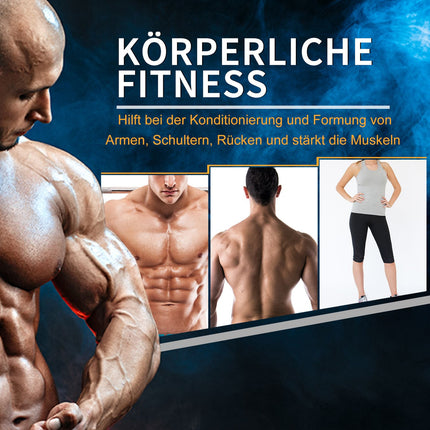 8 kg Hexagon Dumbbells Set, cast iron, knurled grips