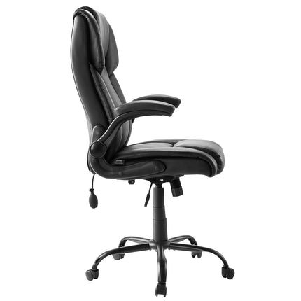 High Back Executive Office Chair – Flip-Up Arms, Lumbar