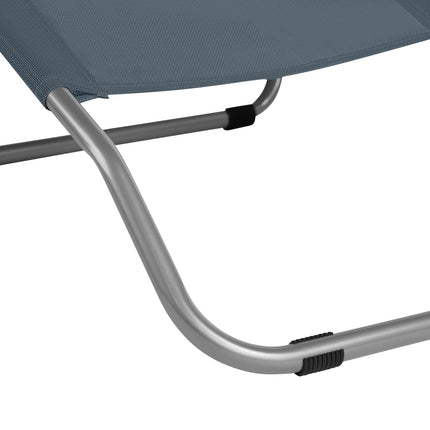 Hiking/Beach Lounger, Gray, Portable, Foldable