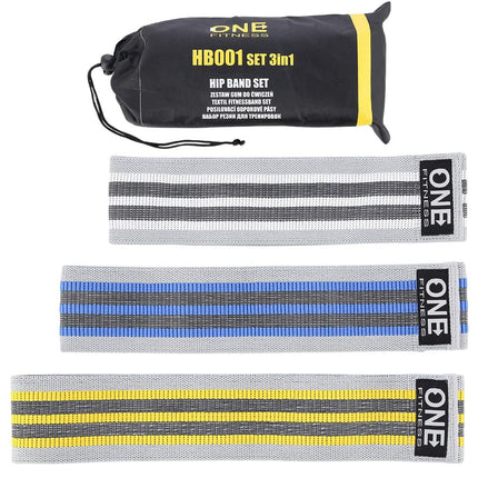 Hip Band Set – 3 Resistance Levels for Fitness