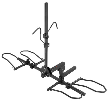 Hitch Mount Bike Rack, 2-Bike, 160 lb, 2-Inch, Tilt Fold
