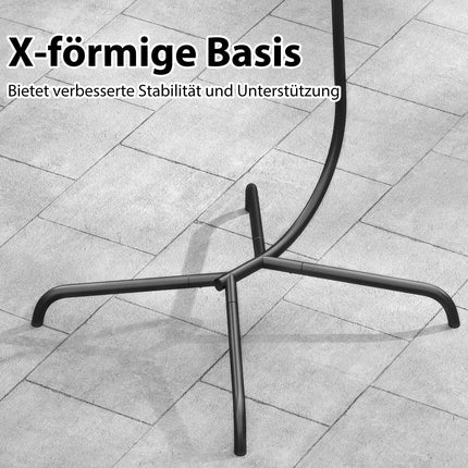 Hängesesselgestell Metall, 360 Drehung, 180 kg Kapazität