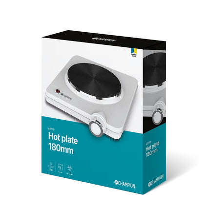 Hob Single 180mm 1500W KP110 White