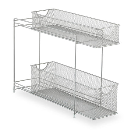 Holder for kitchen cabinets in metal