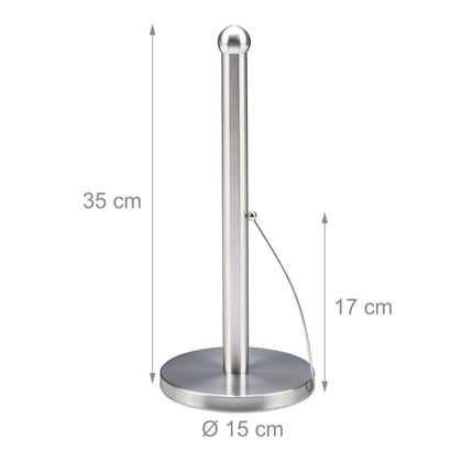 Holder for kitchen roll standing