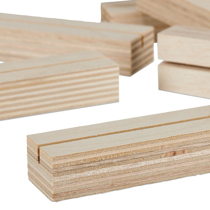 Holders for placement cards in wood - 36 pcs