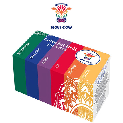 Holi Color Powder - Set of 6x100g