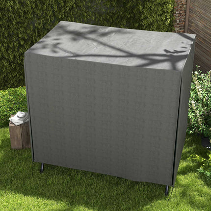 3-seat garden swing cover, winterproof UV-resistant 420D fabric