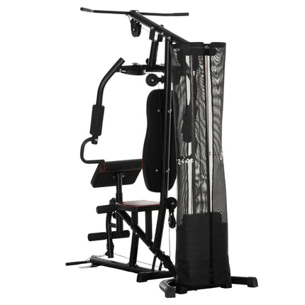 Home Gym Power Station – 45 kg weights, lat pull, bench