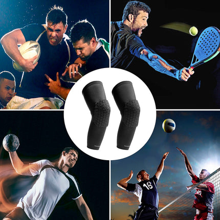 Honeycomb Anti-collision Knee Pads Hokkop InnovaGoods 2 Units - XL