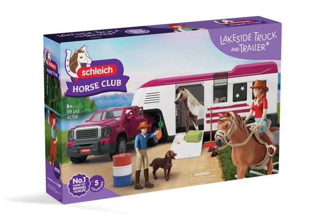 Horse Truck and Trailer for Schleich Horse Club Playsets