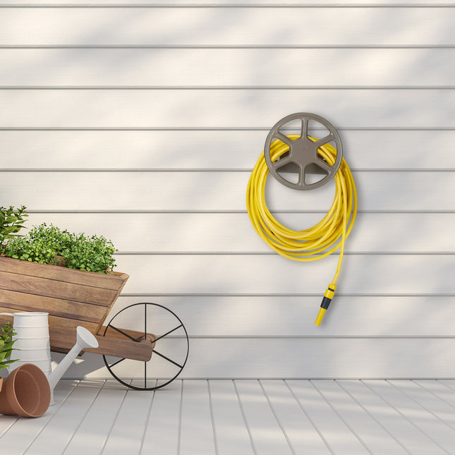 Hose holder for the wall
